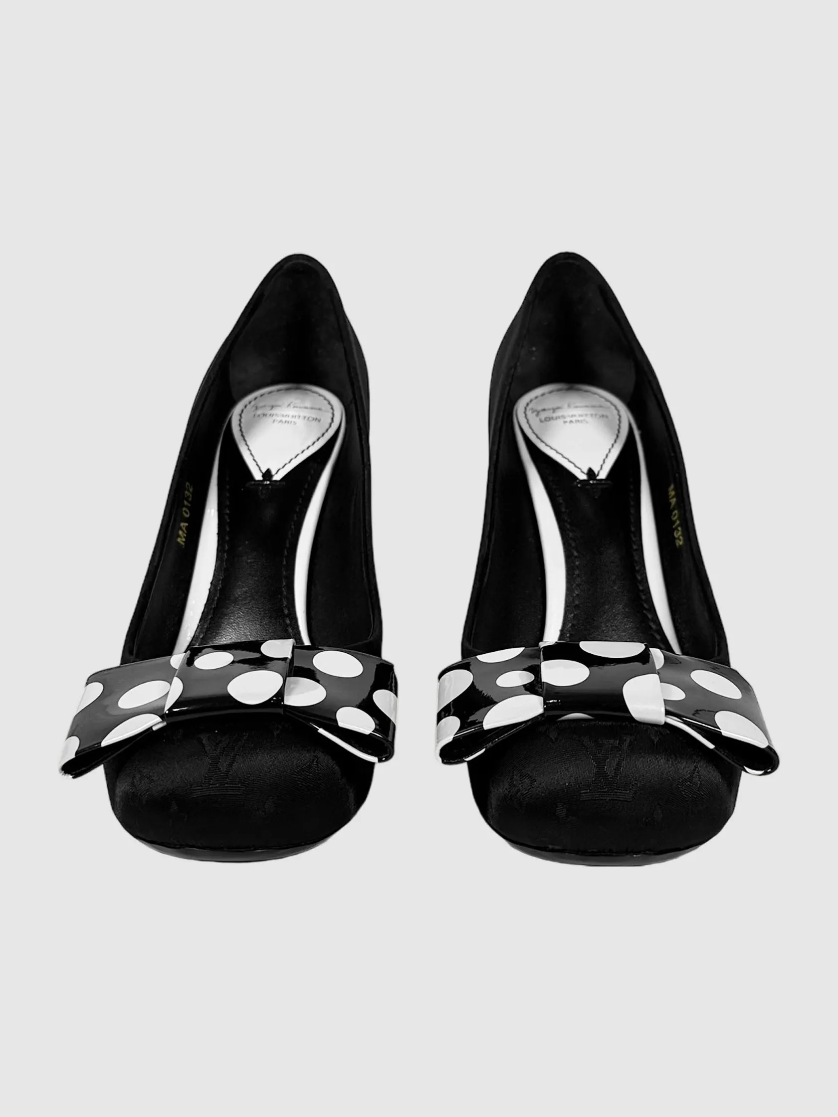 2012 Monogram Bow Pumps - Size 38