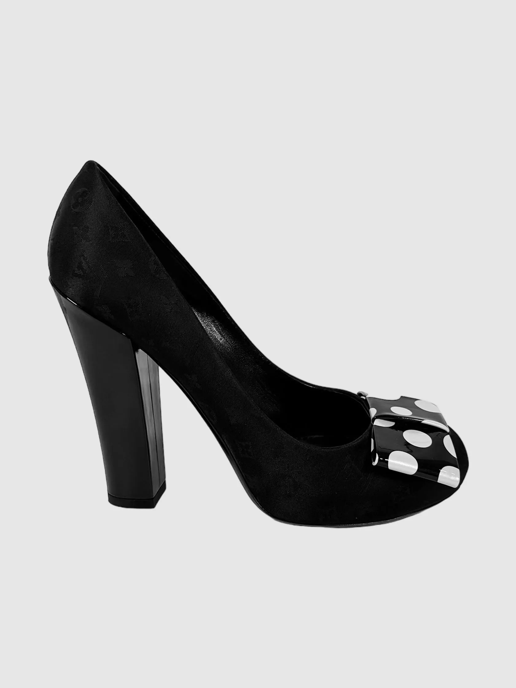 2012 Monogram Bow Pumps - Size 38