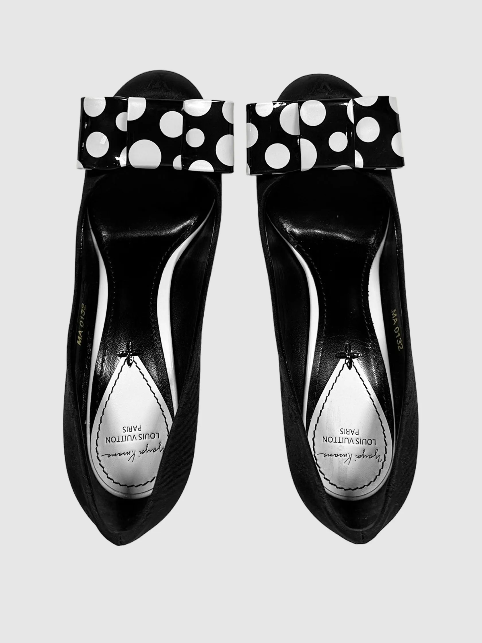 2012 Monogram Bow Pumps - Size 38