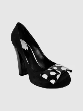 2012 Monogram Bow Pumps - Size 38