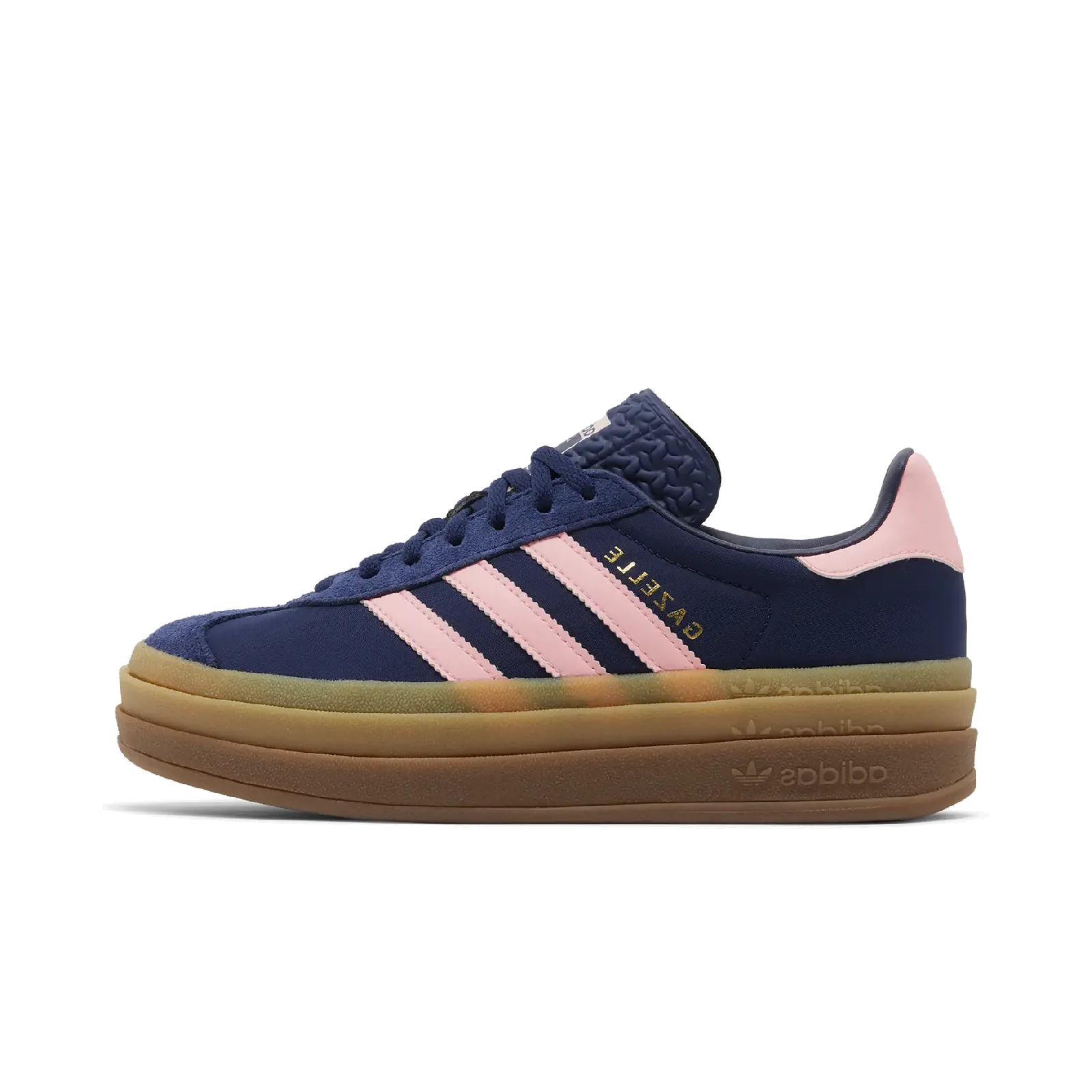 adidas Gazelle Bold Dark Blue Pink Spark (Women's)