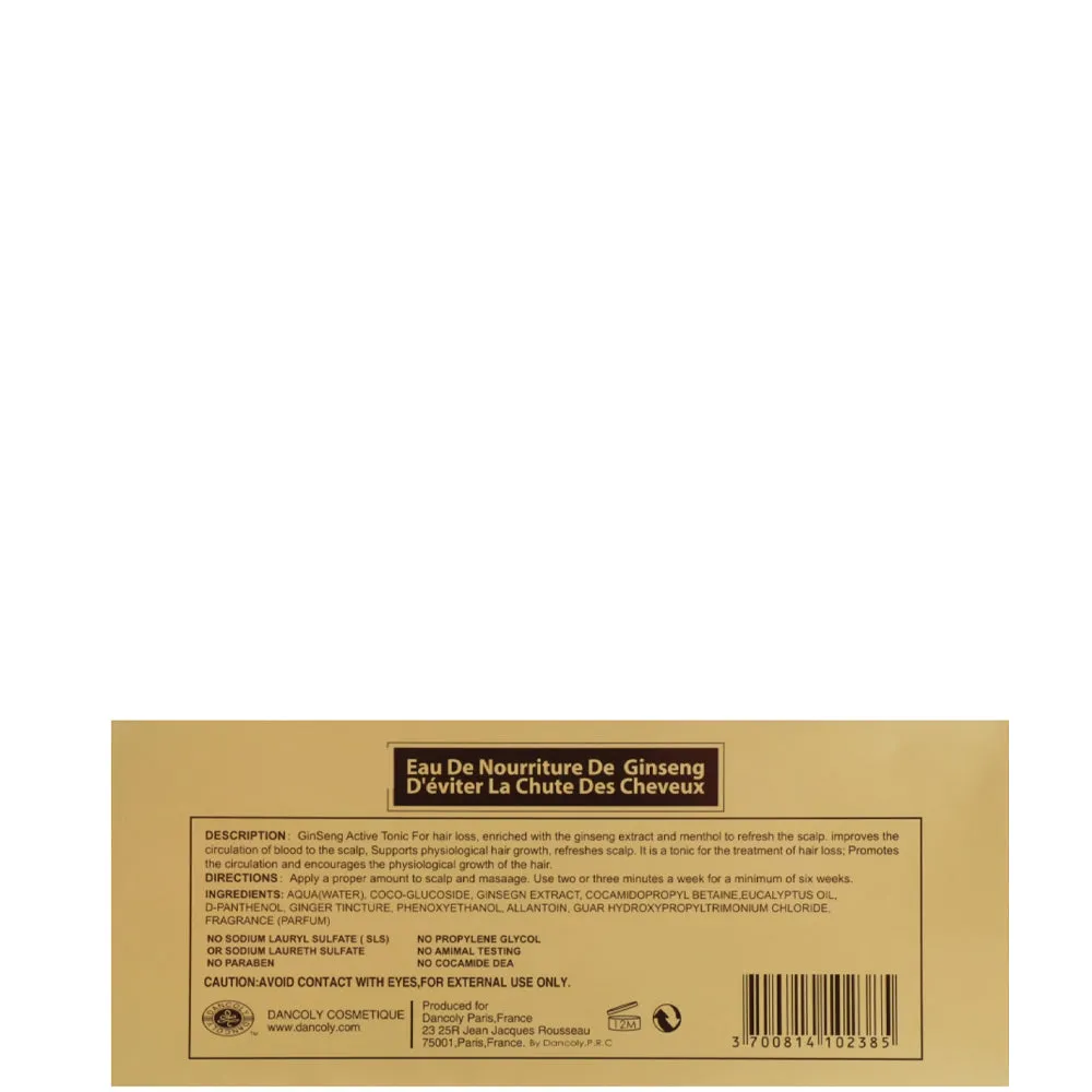 Angel Professional Paris Ginseng Active Tonic - Активний тонік з екстрактом женьшеню
