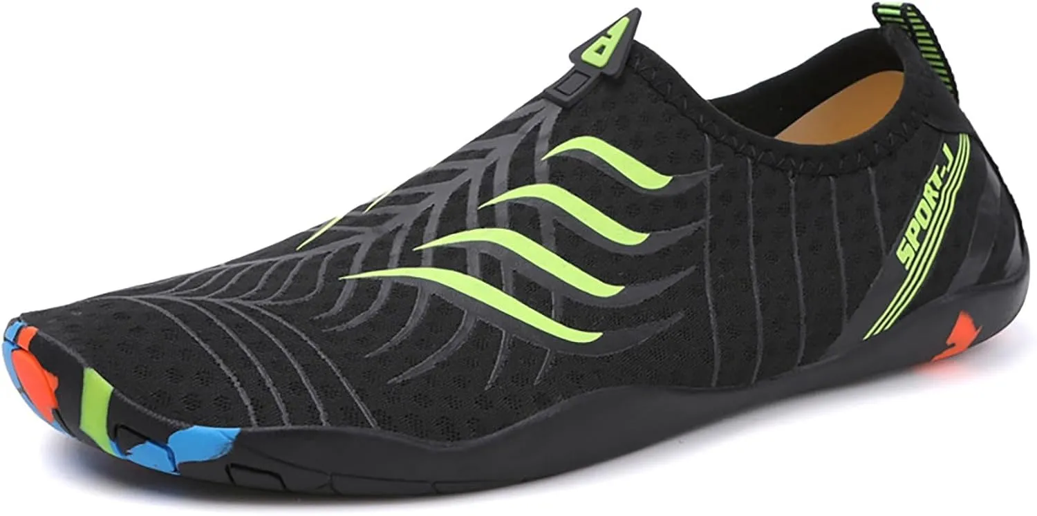 Barefoot Swim Shoes Men Women Quick Dry Aqua Water Shoes Beach Pool Surf Hiking Kayaking Diving Yoga Outdoor Sport Lightweight Design