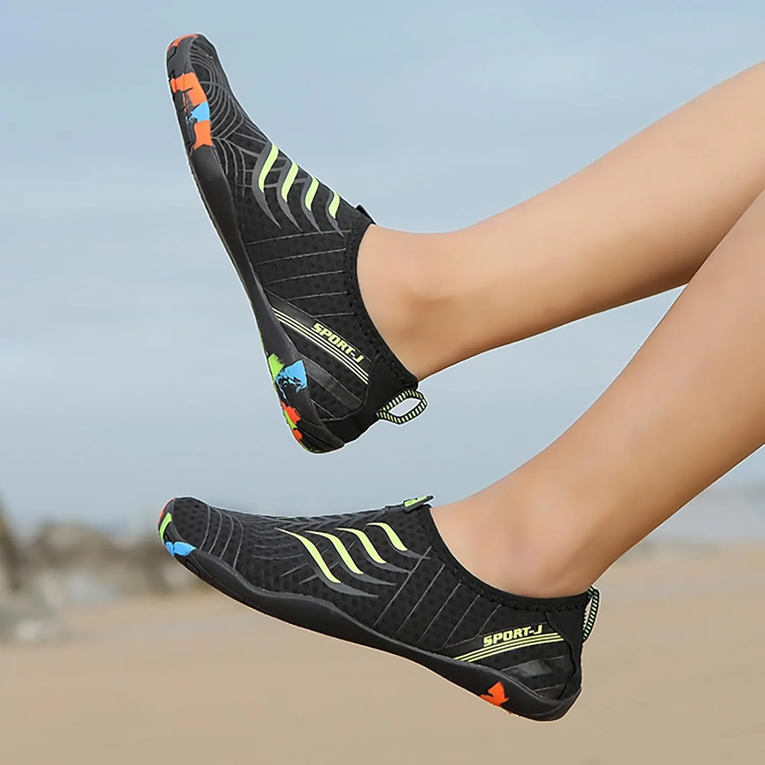 Barefoot Swim Shoes Men Women Quick Dry Aqua Water Shoes Beach Pool Surf Hiking Kayaking Diving Yoga Outdoor Sport Lightweight Design