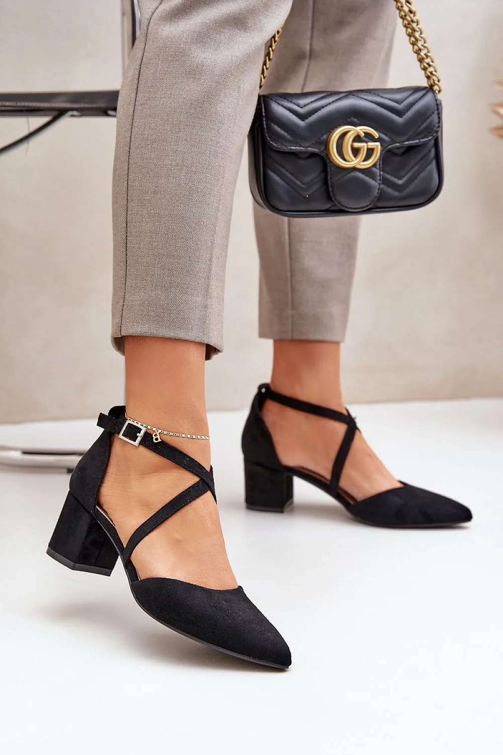 Block heel pumps model 206811 Step in style