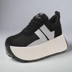 Bold Sole Platform Shoes for Women | 7.5cm High Sneakers