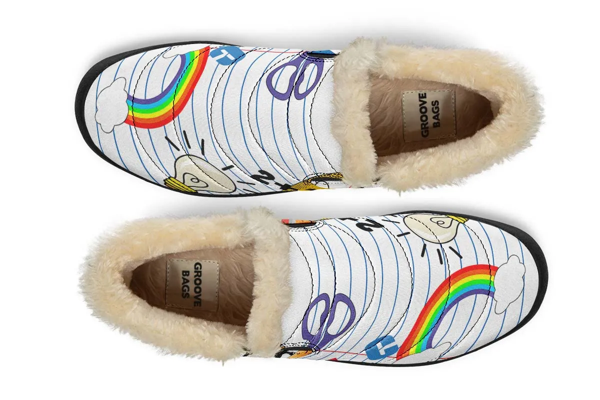 Bold Teacher Winter Sneakers