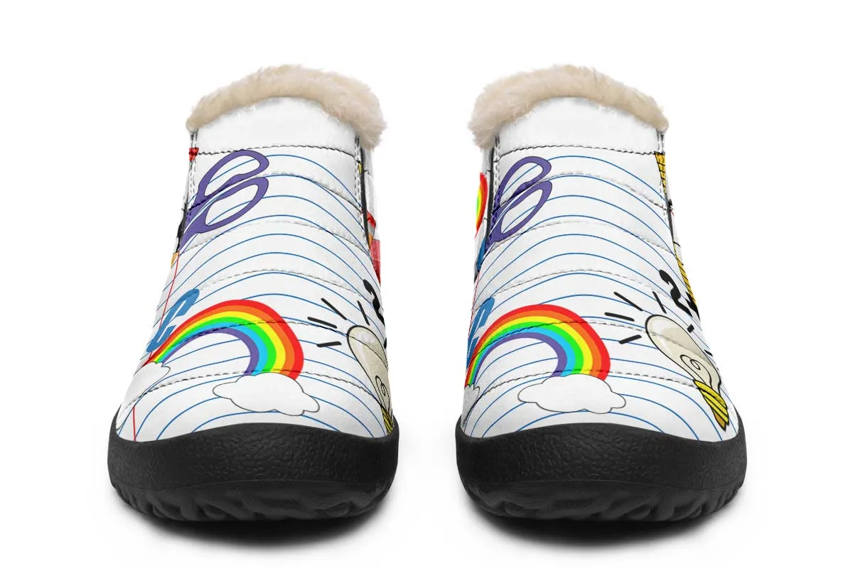 Bold Teacher Winter Sneakers