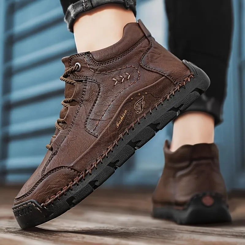 Breathable Anti-Slip Men's Casual Sneakers for Outdoor Walking in Spring, Summer, and Autumn
