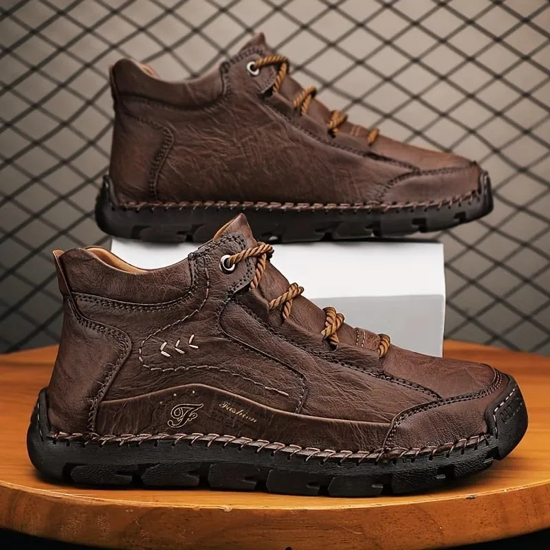 Breathable Anti-Slip Men's Casual Sneakers for Outdoor Walking in Spring, Summer, and Autumn