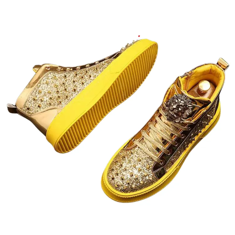 Circuit Party High Top Sneakers