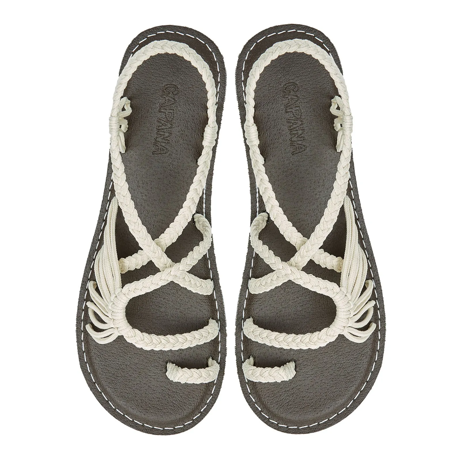 Commune - Natural Rope Sandals