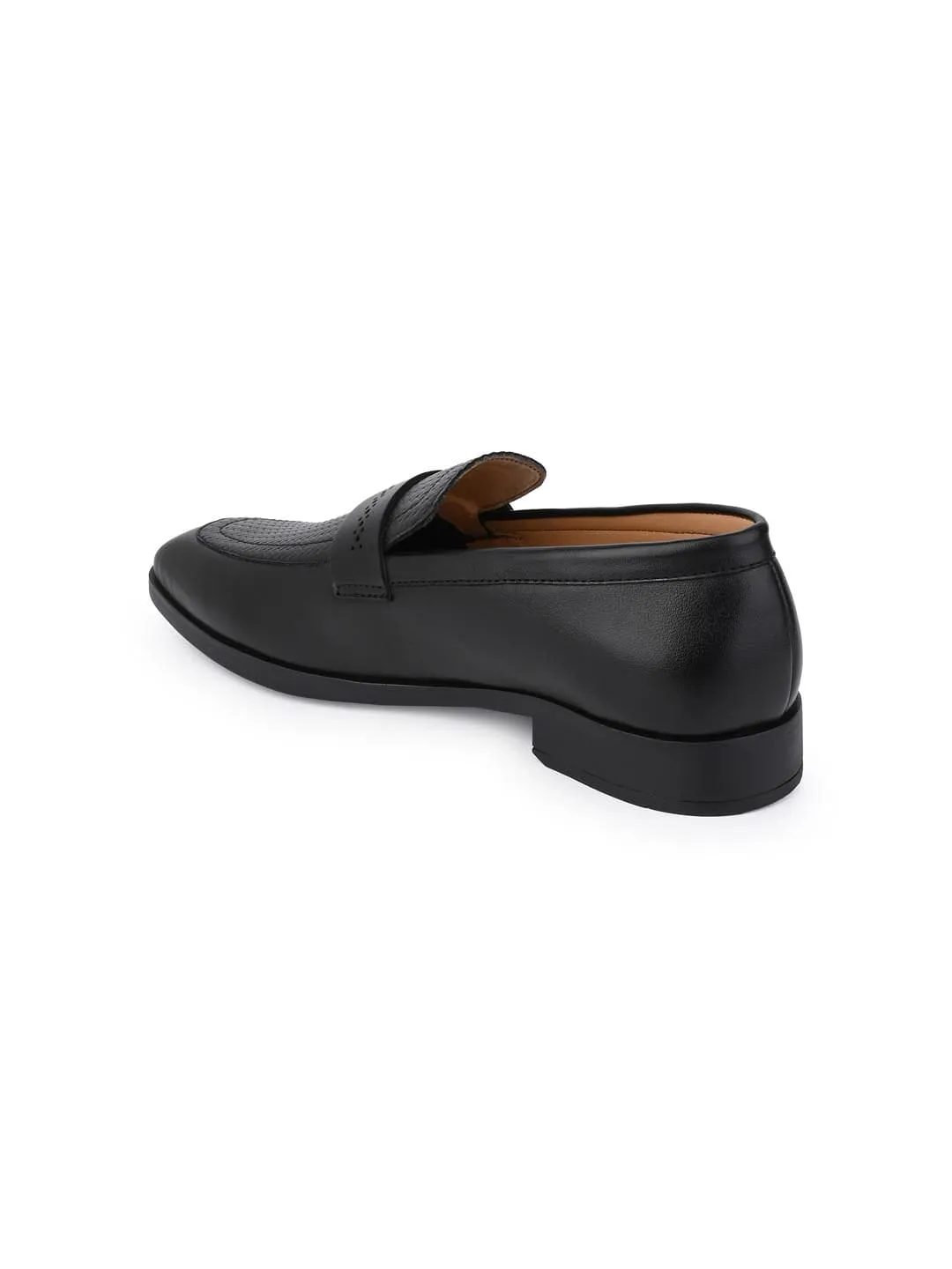 Esmee Black Men Formal Classic Slip Ons