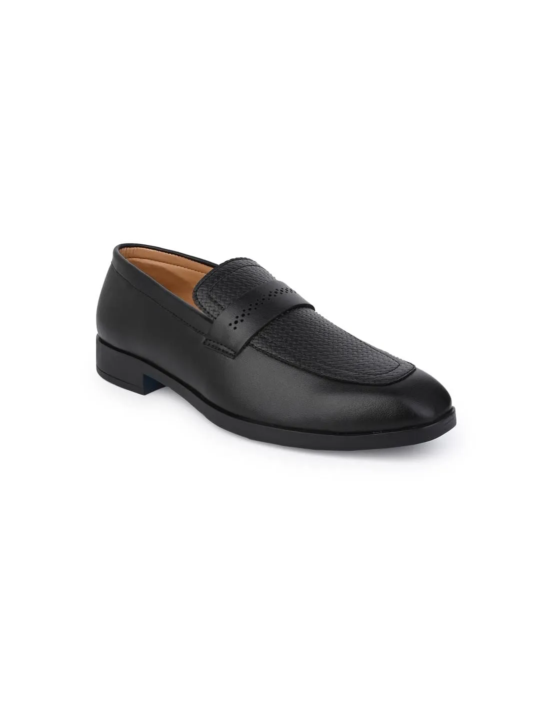 Esmee Black Men Formal Classic Slip Ons