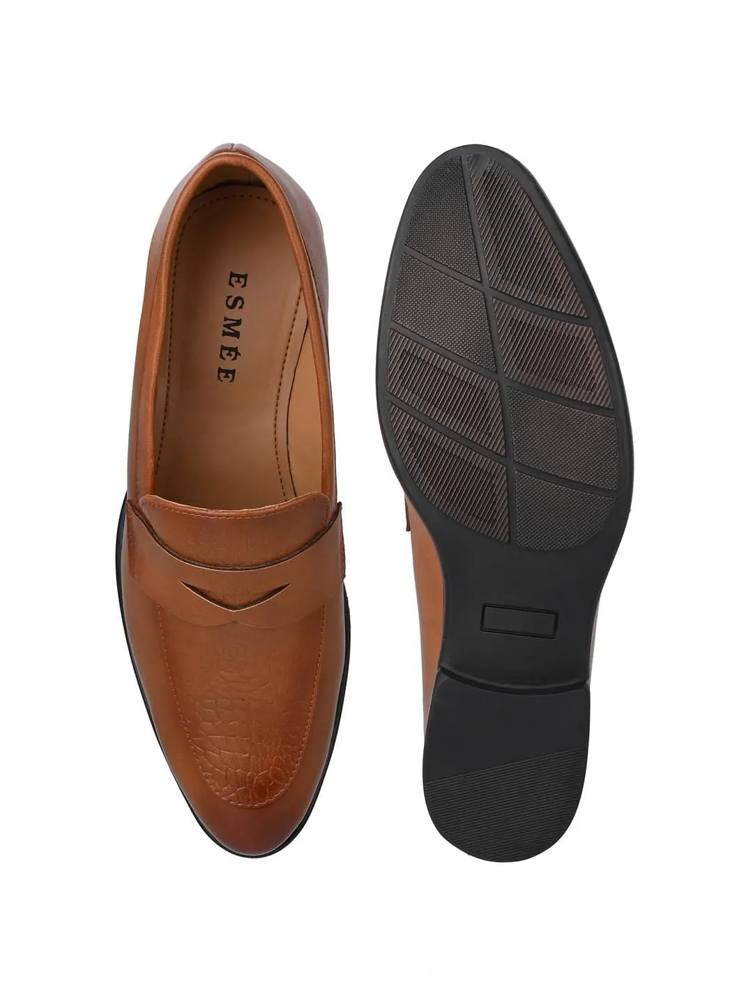 Esmee Tan Men Formal Slip Ons