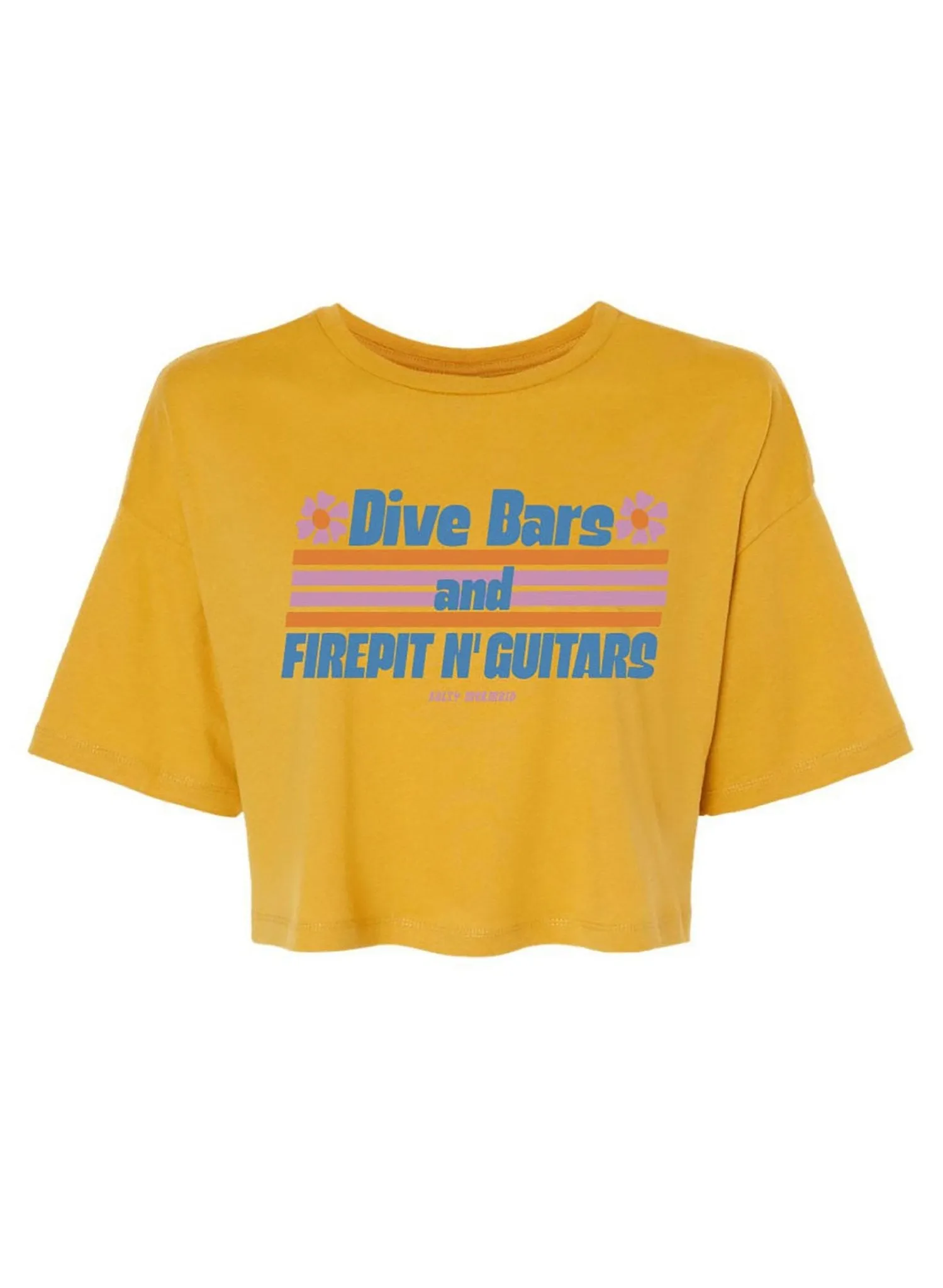 Firepit N' Guitars Cropped Tee