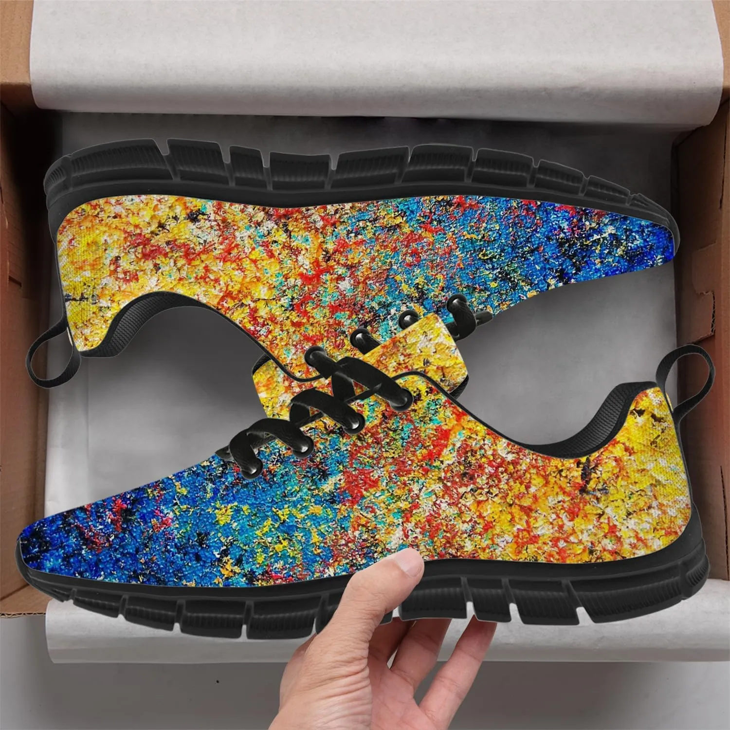 Graffiti Shoes for Women Men Running Shoes Walking Sneakers Tennis Shoes Gifts for Women Teens