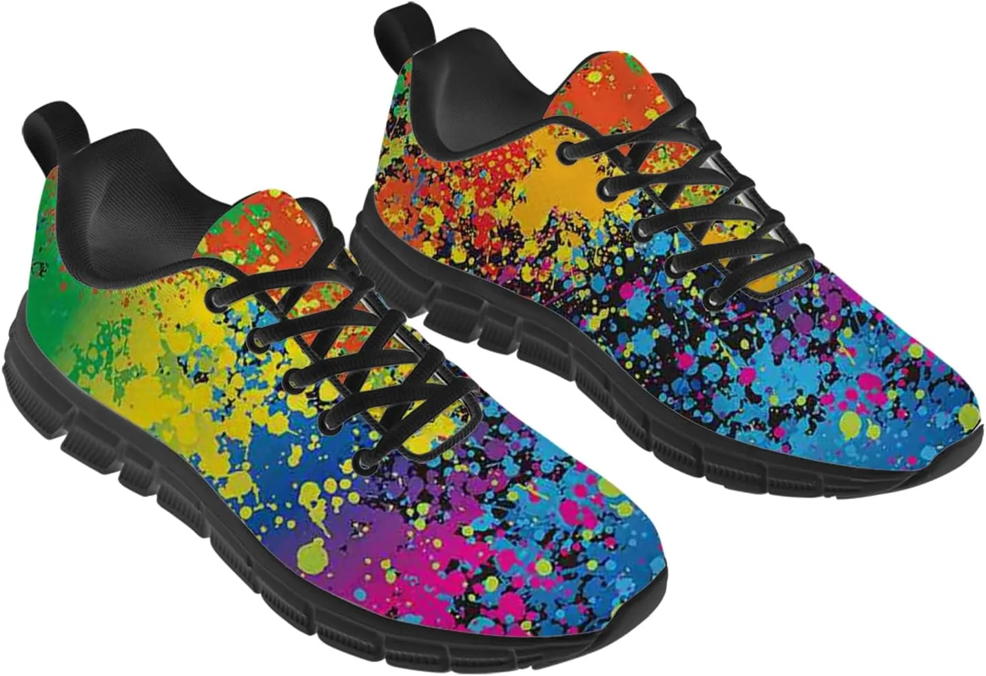 Graffiti Shoes for Women Men Running Shoes Walking Sneakers Tennis Shoes Gifts for Women Teens