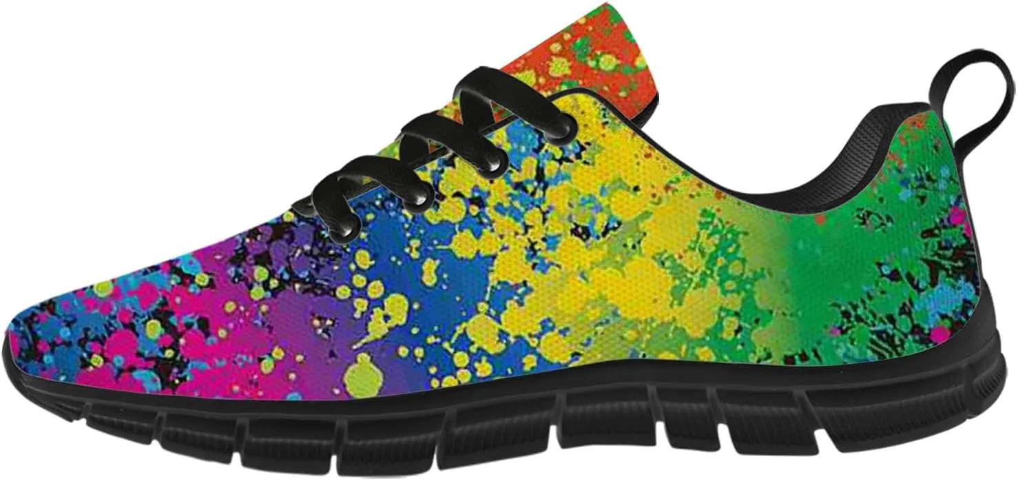 Graffiti Shoes for Women Men Running Shoes Walking Sneakers Tennis Shoes Gifts for Women Teens