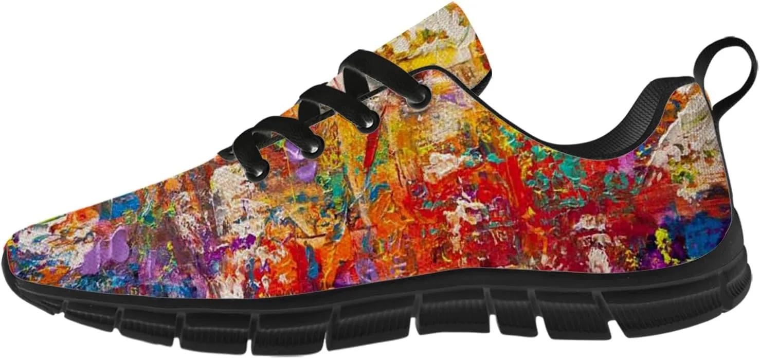 Graffiti Shoes for Women Men Running Shoes Walking Sneakers Tennis Shoes Gifts for Women Teens