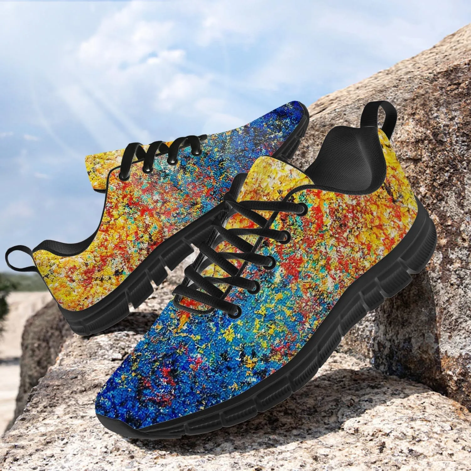 Graffiti Shoes for Women Men Running Shoes Walking Sneakers Tennis Shoes Gifts for Women Teens