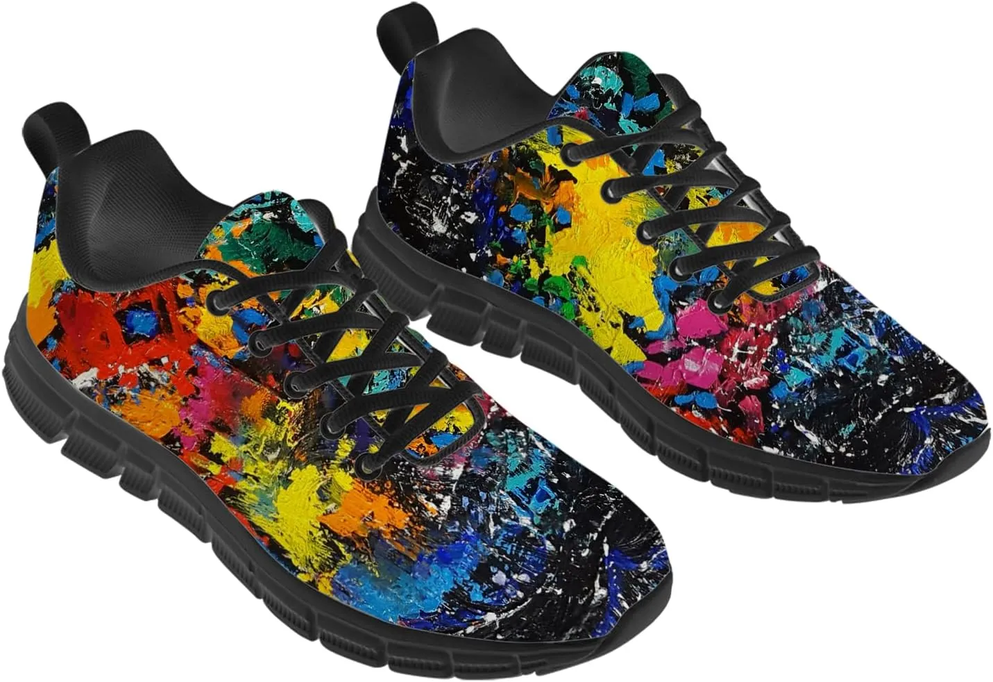 Graffiti Shoes for Women Men Running Shoes Walking Sneakers Tennis Shoes Gifts for Women Teens