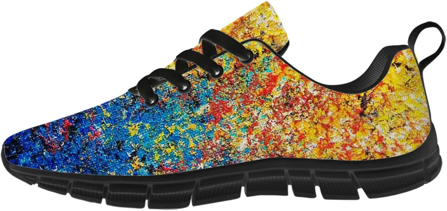 Graffiti Shoes for Women Men Running Shoes Walking Sneakers Tennis Shoes Gifts for Women Teens