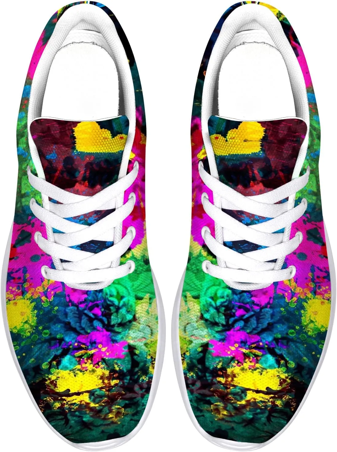 Graffiti Sneakers for Women Men Tennis Shoes Funny Running Shoes Gifts for Her Him