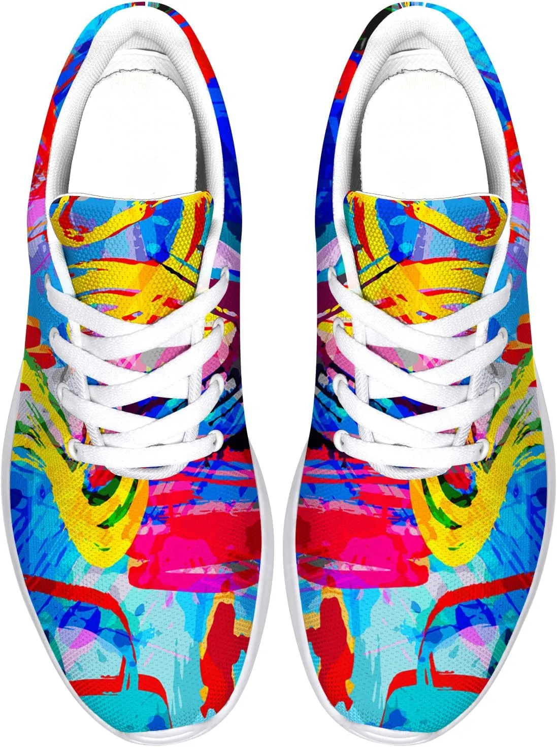 Graffiti Sneakers for Women Men Tennis Shoes Funny Running Shoes Gifts for Her Him