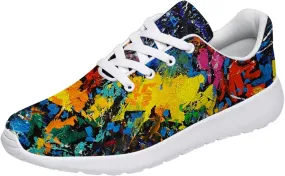 Graffiti Sneakers for Women Men Tennis Shoes Funny Running Shoes Gifts for Her Him