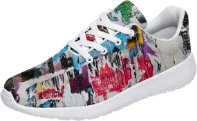 Graffiti Sneakers for Women Men Tennis Shoes Funny Running Shoes Gifts for Her Him