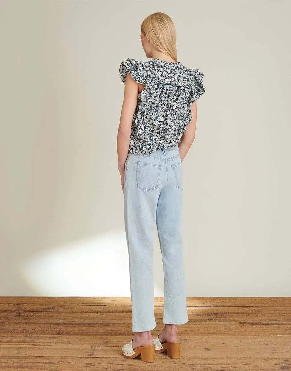 Joi Batik-Print Top