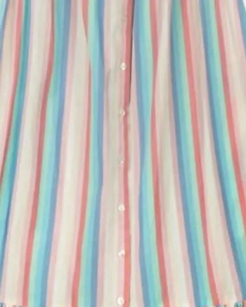 Maisy Dress in Pastel Stripe | Pastel Stripe