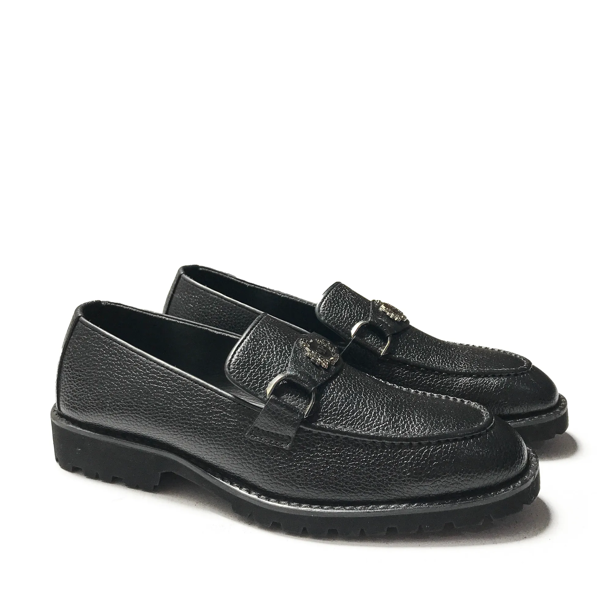MILD BLACK SLIP-ONS