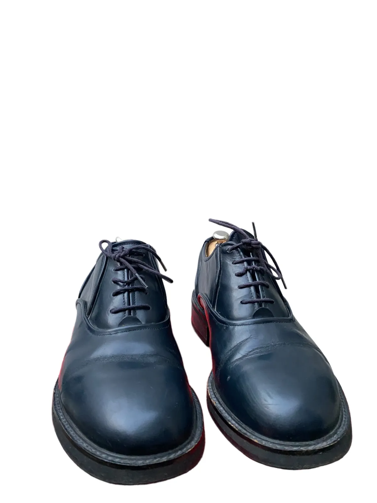 Navy Derbies Shoes