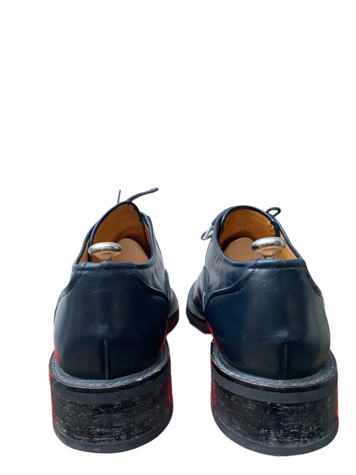 Navy Derbies Shoes