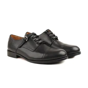 Norson - Men's Black Calf Leather Derby Shoe