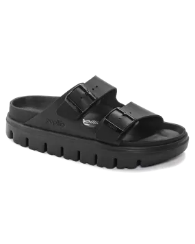Papillio Arizona Chunky Natural Leather Sandals in Black