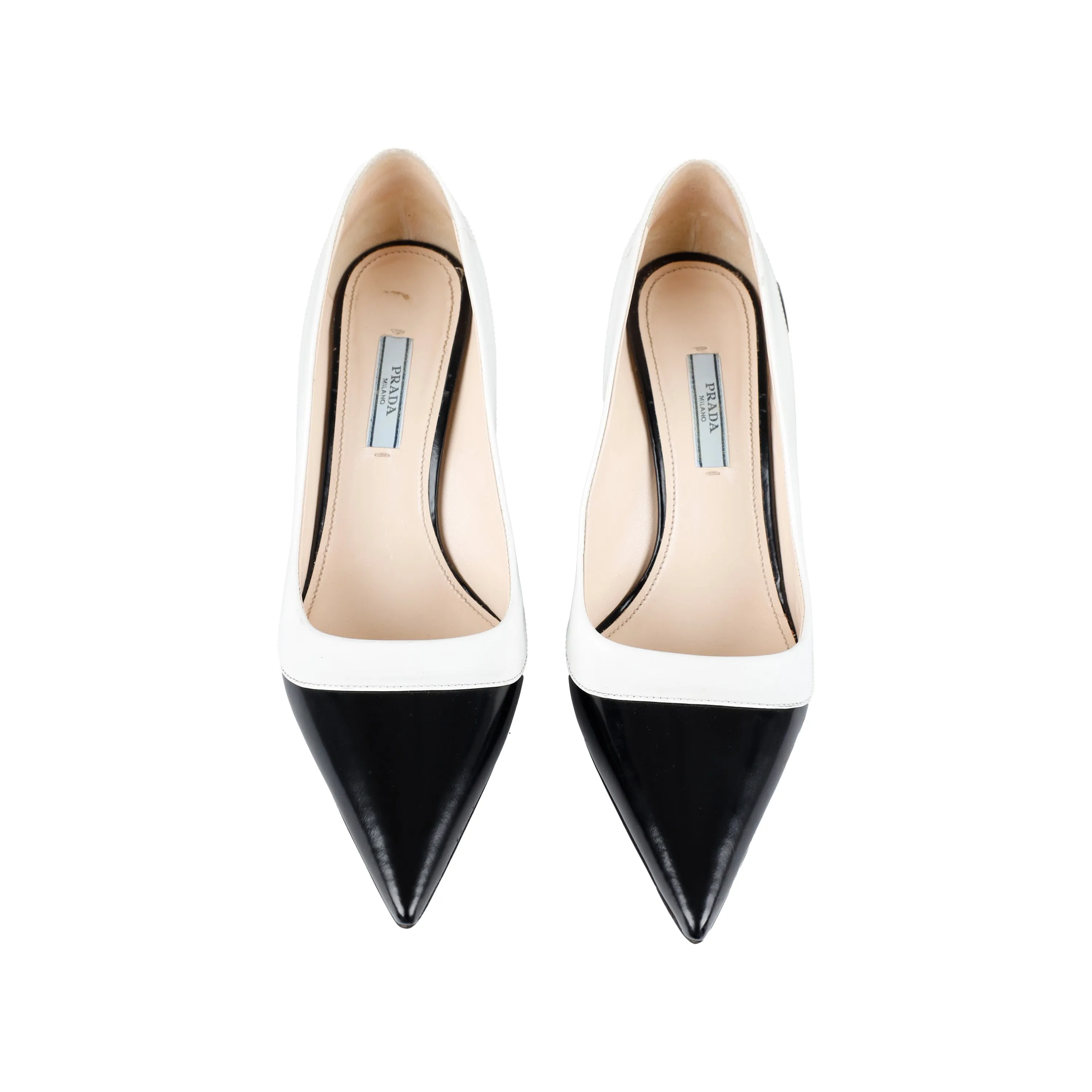 Prada Pointed-toe Colorblock Pumps - '10s