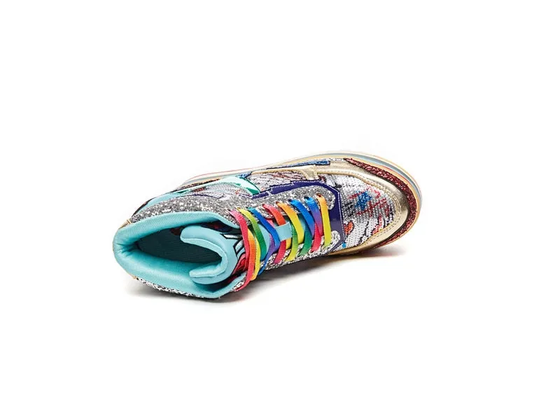 Rainbow Chunky Sneakers