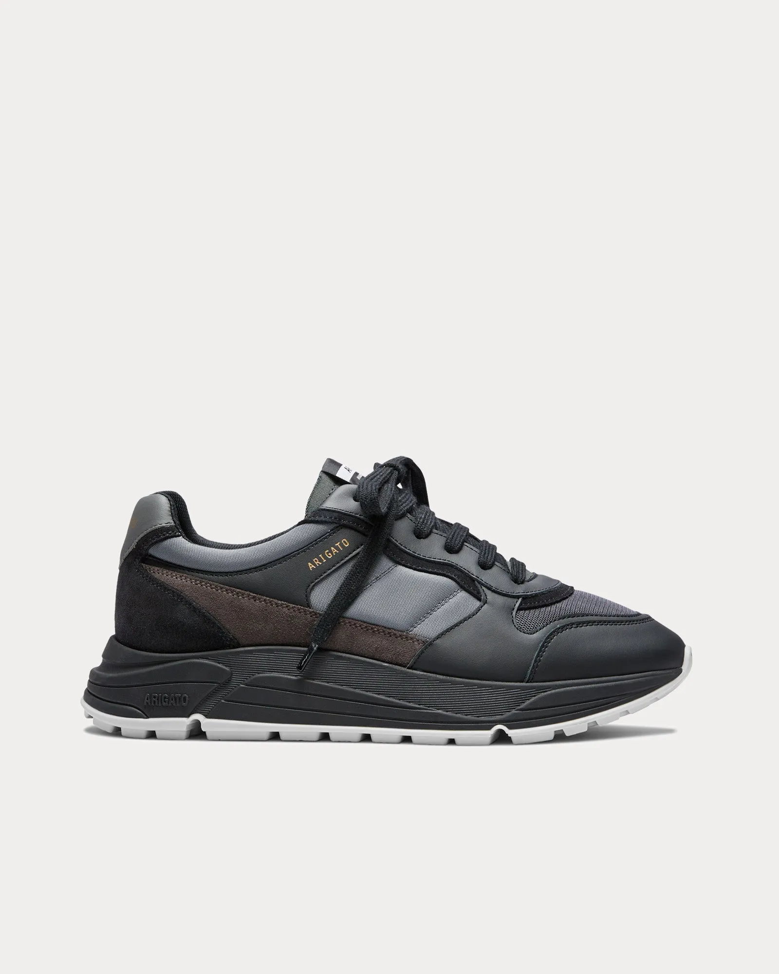 Rush Black / Grey Low Top Sneakers
