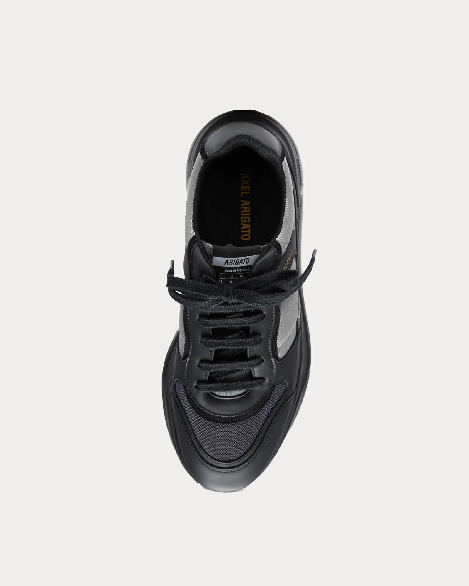 Rush Black / Grey Low Top Sneakers