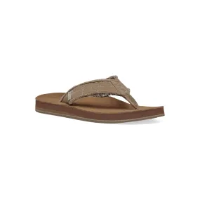Sanuk Mens Fraid Not Sandals - Natural