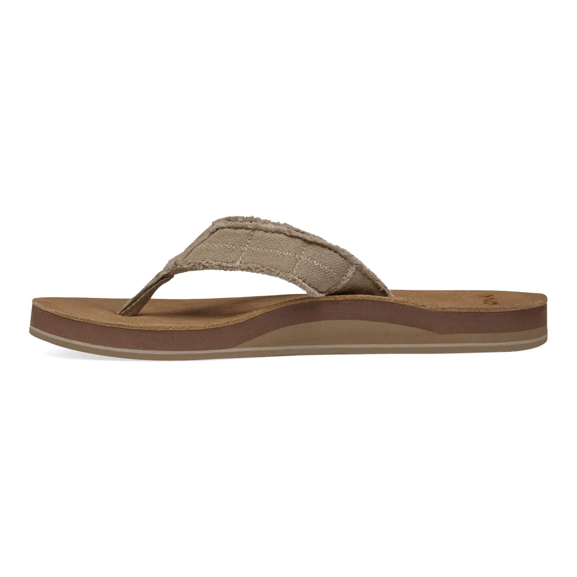 Sanuk Mens Fraid Not Sandals - Natural