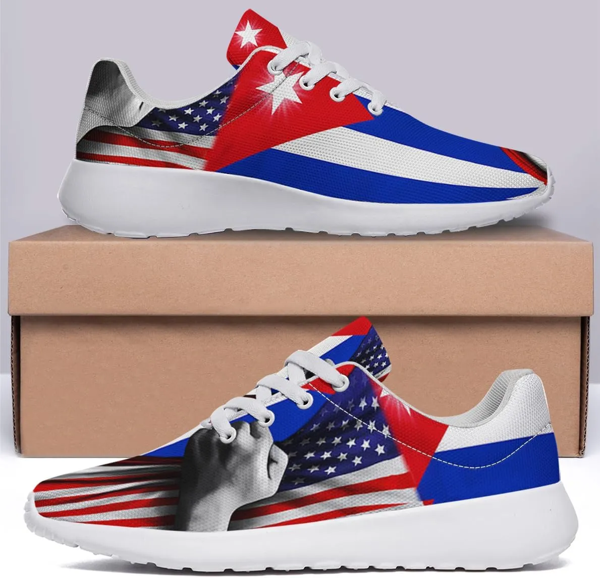 Sonzj-II Men Women Trainers Sports Running Shoes Causal Travel Walking Flat Shoe Lace-up Breathable Sneakers