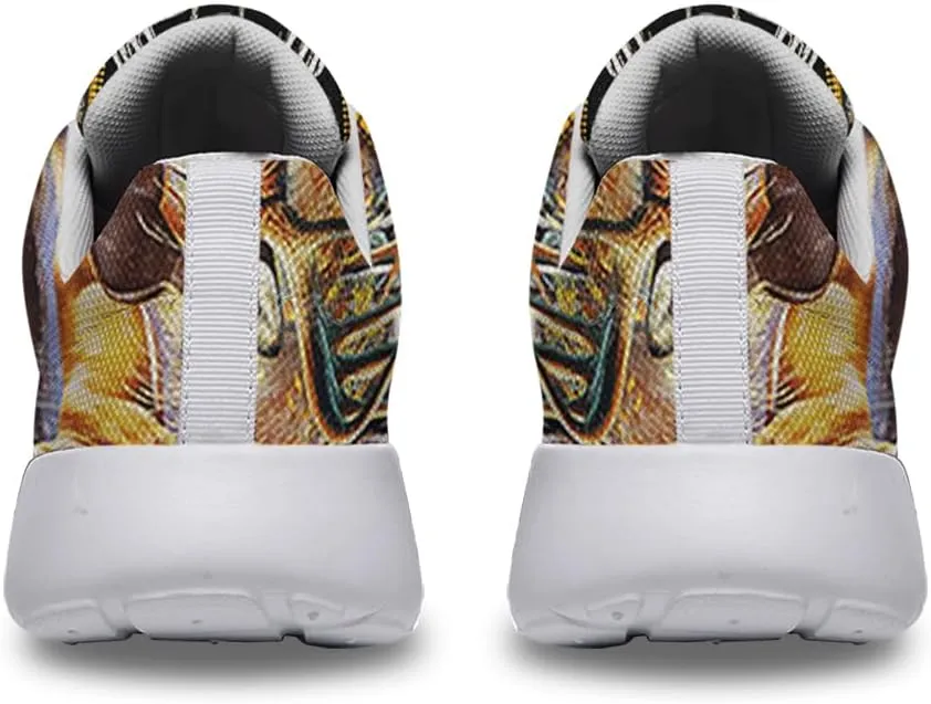 Sonzj-II Men Women Trainers Sports Running Shoes Causal Travel Walking Flat Shoe Lace-up Breathable Sneakers