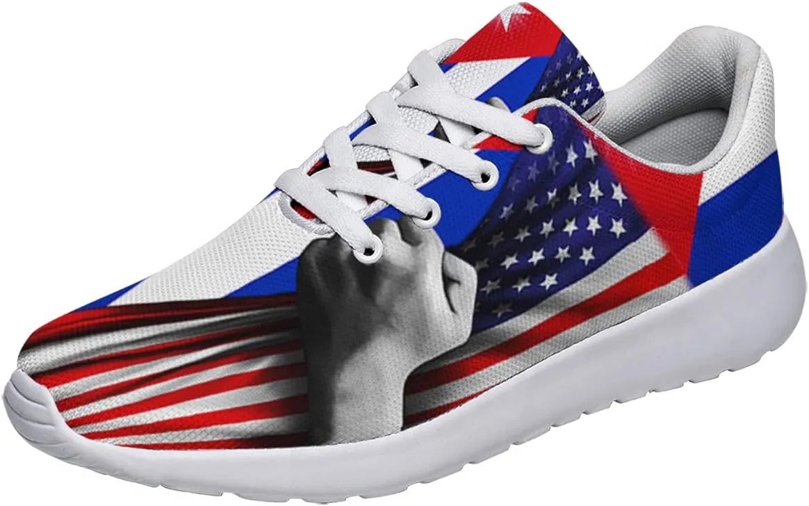 Sonzj-II Men Women Trainers Sports Running Shoes Causal Travel Walking Flat Shoe Lace-up Breathable Sneakers