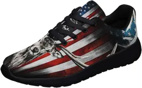 Sonzj-II Men Women Trainers Sports Running Shoes Causal Travel Walking Flat Shoe Lace-up Breathable Sneakers