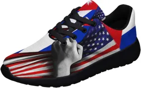Sonzj-II Men Women Trainers Sports Running Shoes Causal Travel Walking Flat Shoe Lace-up Breathable Sneakers
