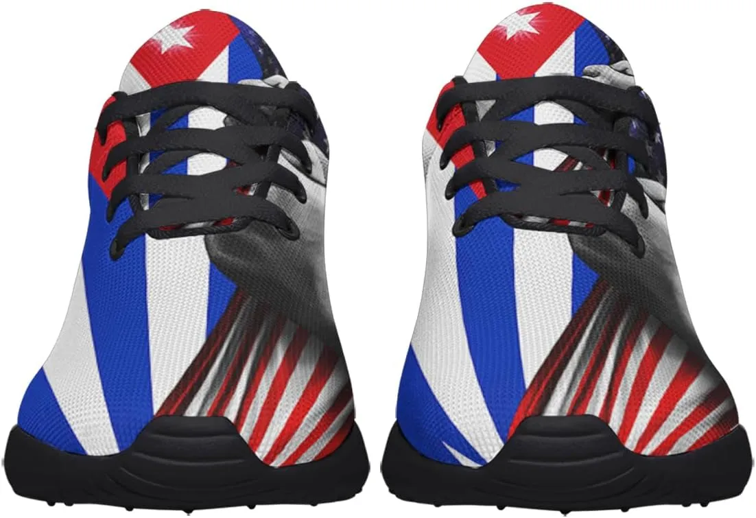 Sonzj-II Men Women Trainers Sports Running Shoes Causal Travel Walking Flat Shoe Lace-up Breathable Sneakers